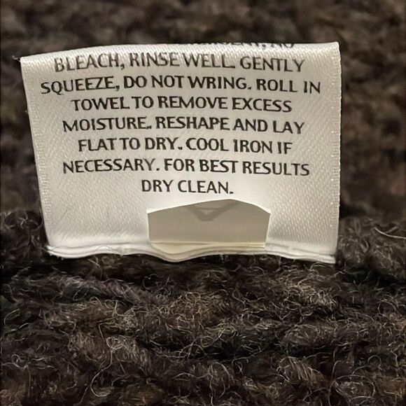 Eileen Fisher Wool Alpaca Knit Duster Jacket Womens Size Small Chunky - Picture 11 of 11